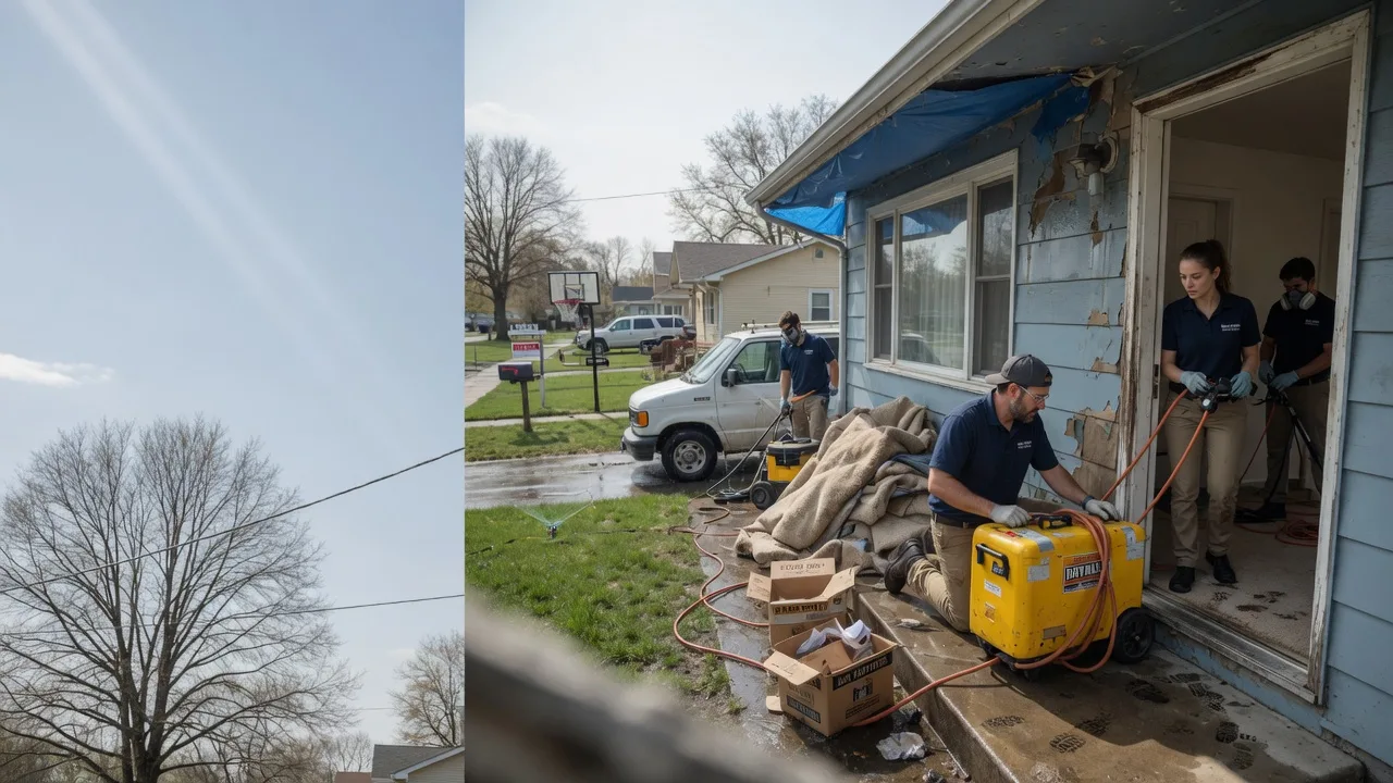 Basement Flood Cleanup in Helix, OR near me